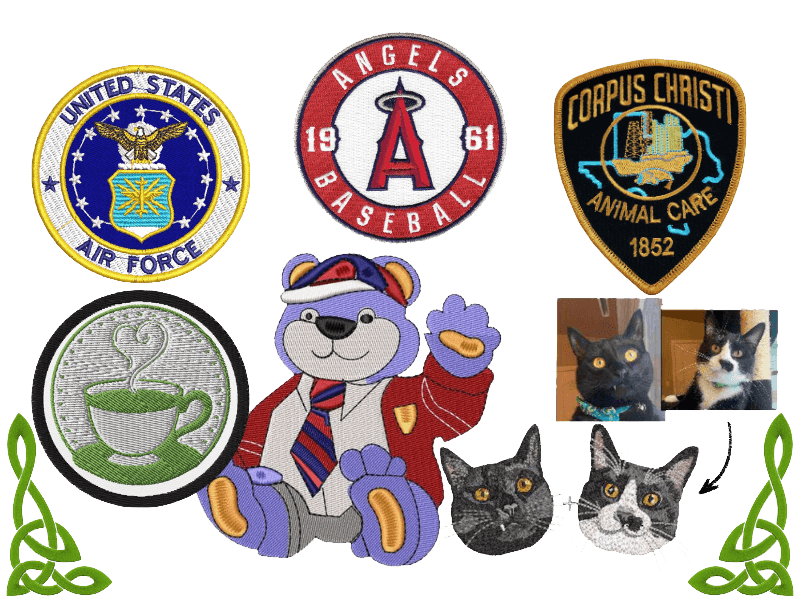 Custom Embroidery Digitizing Results